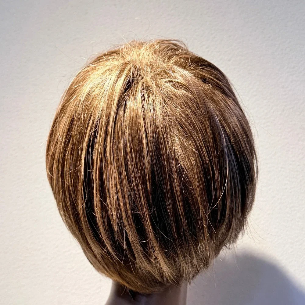 Henry Margu Wig Women OS Golden Brown Short Pixie Cut Modacrylic Fiber Japan